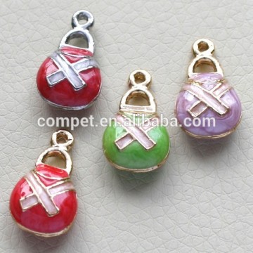 Hot style epoxy handbag charm pendant