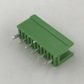 Connecteur de borne PCB enfichable à 180 degrés à pas de 3,96 mm