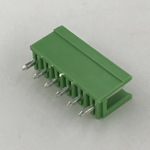 Connettore terminale PCB plug-in passo 3,96 mm 180 gradi