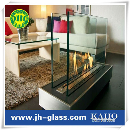 directly factory 4mm fireplace glass