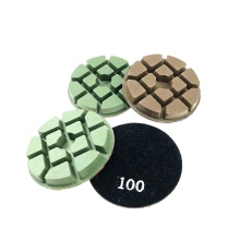Diameter 3 inch or 4 inch Resin Wet Diamond Polishing Pads for Concrete and Stone Floors