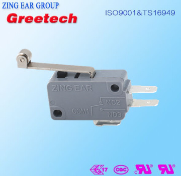 Safety interlock snap action limit smd push button sliding gate limit switch