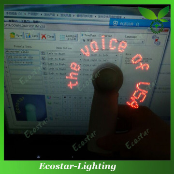 Program LED Message Fans