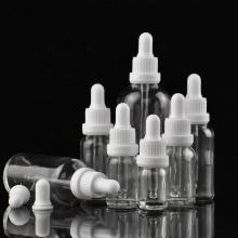 Temper-Evident Dropper Bottles: 5ml to 100ml Clear Glass Essential Oil & Cosmetic Bottles