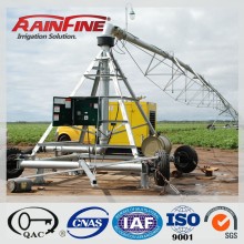 towable center pivot machine