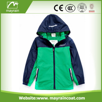 Kids PU raincoat with Reflector