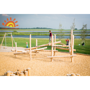 Natural Mountain Playground Tower Climber Environment