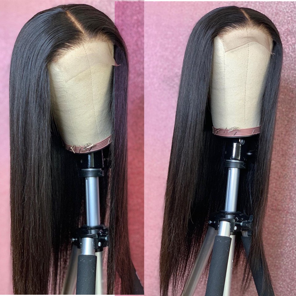 Holy Grail!  Invisible HD 5X5 Transparent Swiss Lace Closure Wig Super Thin Film Undectable  Human Hair Straight Natural Wigs