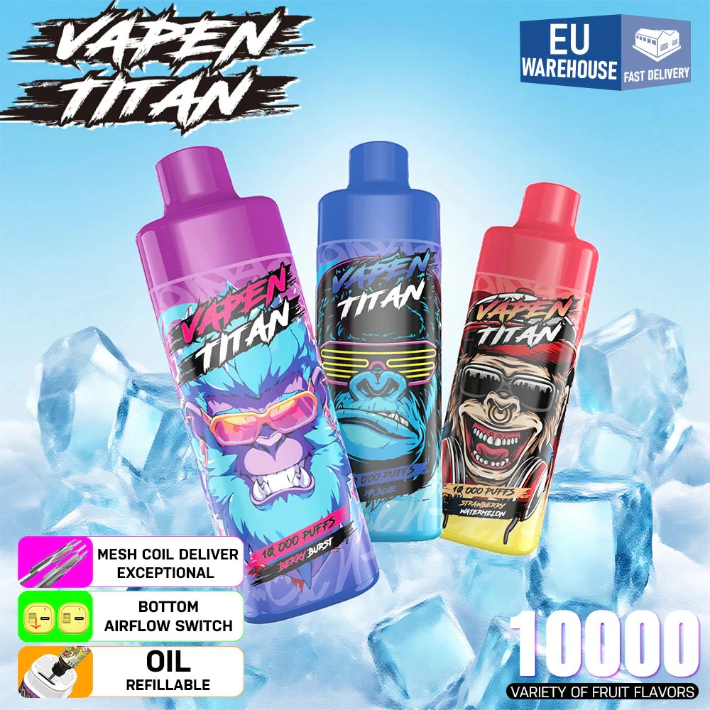 elfbar elfa kaufen VAPEN TITAN BAR 10000: Dual Mesh Coil & Refillable Top Fill – VAPEN main image 1