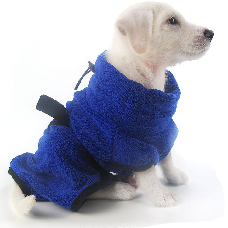 Χονδρική Πιτζάμες μπουρνούζι από μπουρνούζι για κατοικίδια πολυτελείας Super απορροφητικά ρούχα σκύλου