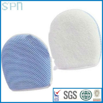 microfiber bath gloves