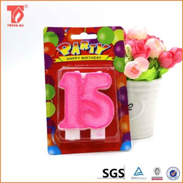 promotional gifts 2015 birthday party candle/luminara taper candles