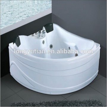 morden bathroom design Luxury pure acrylic massage bathtub