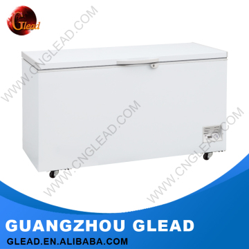 300L Freestanding Top Open chest deep freezers stainless steel