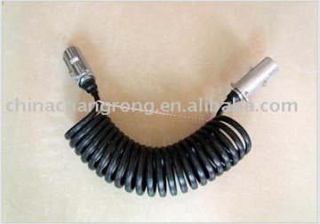 7 core cable assembly,Trailer electrical coil