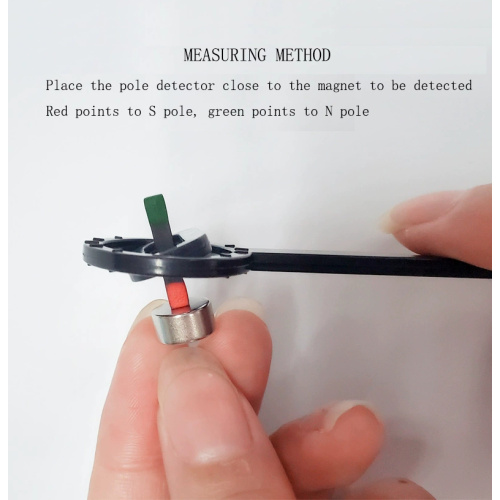 Identificatore magnetico del polo del rilevatore del rilevatore dell&#39;identificatore del tester