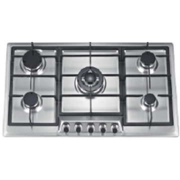 Sunflame Stainless Steel 5 Burners Built In Hobs