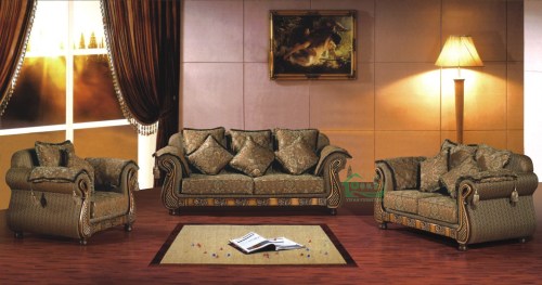 Classic Fabric Sofa (YF-D256)