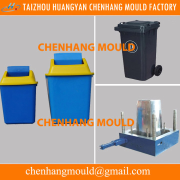 Plastic injection waste bin mold