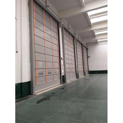 high speed pvc folding up door