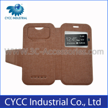 Brown Cell Phone Leather Protector Case