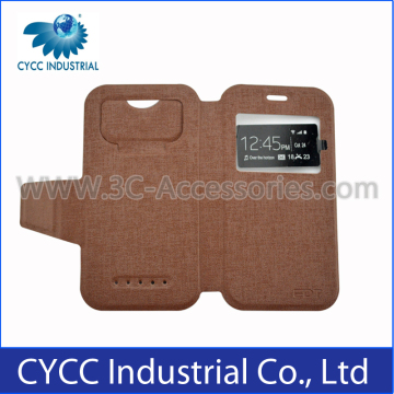 Brown Cell Phone Leather Protector Case