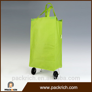 High quality plain reusable removable shopping grocery cart bag