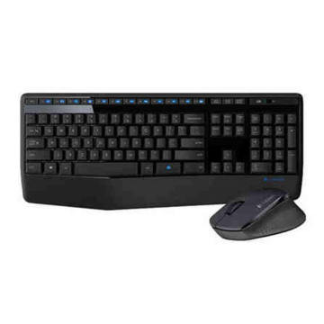 Ergonomic PC Gamer: Logitech MK345 Wireless Keyboard and Mouse Combo