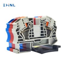 Hot Sales 20-4 Awg PT16 Din Rail Push-In Cable Connector