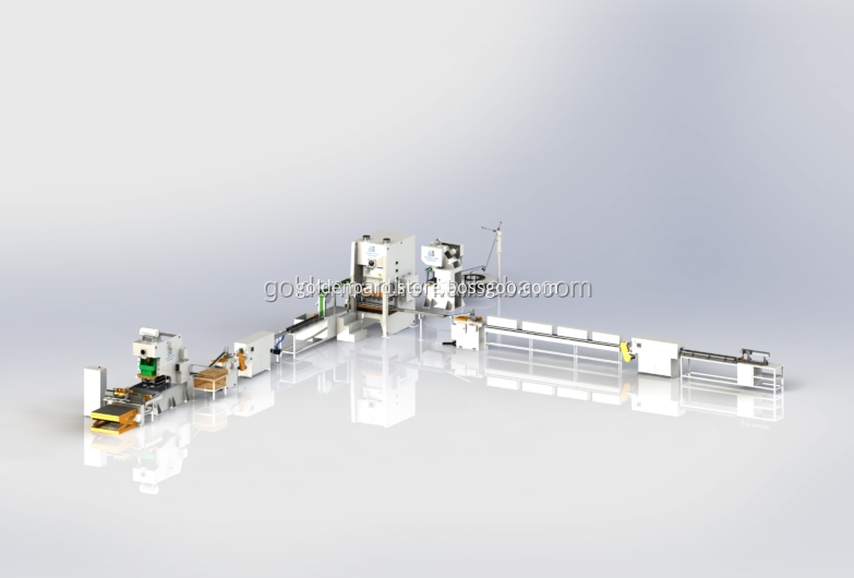 Aluminum bottle cap and aluminum eoe making machine easy open end machine for PET can tin can packaging