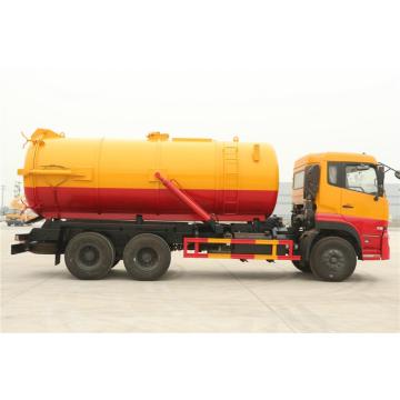 Novo caminhão de sucção de águas residuais Dongfeng 18000 litros