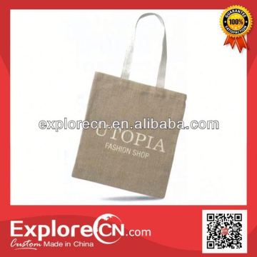 2016 promotional jute shopping bag