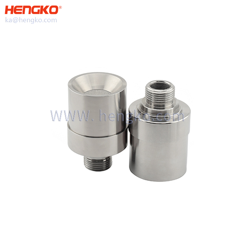 Sintered 316L SS probe porous protective housing CO2 carbon dioxide gas sensor