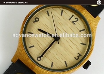 Japan movt quartz wood wrist watches gift wood watches for man