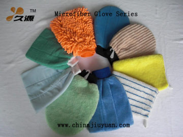Microfiber cleaning glove