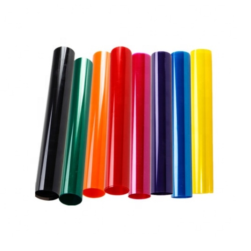 PVC de alta calidad suave translúcido colorido
