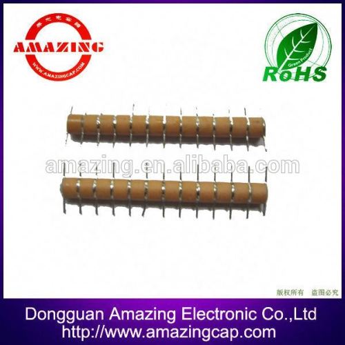 high pressure ceramic capacitor for electrostatic spraying