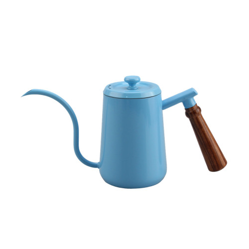 Sky Blue Stainless Steel Hand Drip Kettle