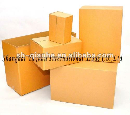 Combined set corrugated packing box