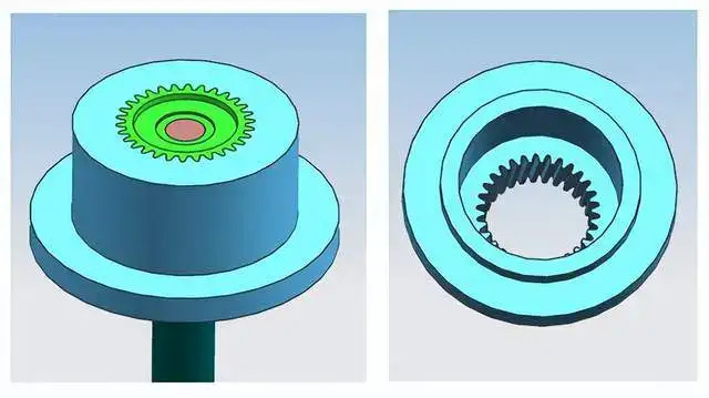 Injeção rosqueada molde4 Threaded Injection Mold4
