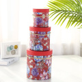 Full Color Art Paper Refined Round Box Rope