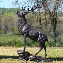 bronze casting foundry metal craft bronze outdoor elk statues for statue