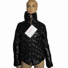 Ladies' down jacket, 100% polyester lining
