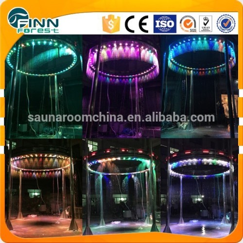 Installed outdoor or indoor digital water printer curtain writing water screen