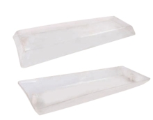 Trapezoid Diffuser Marine Pendant Light, Transparent Color, 700x240x70mm