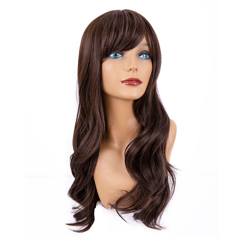 Popular Long Wavy Women Synthetic Wig For Party