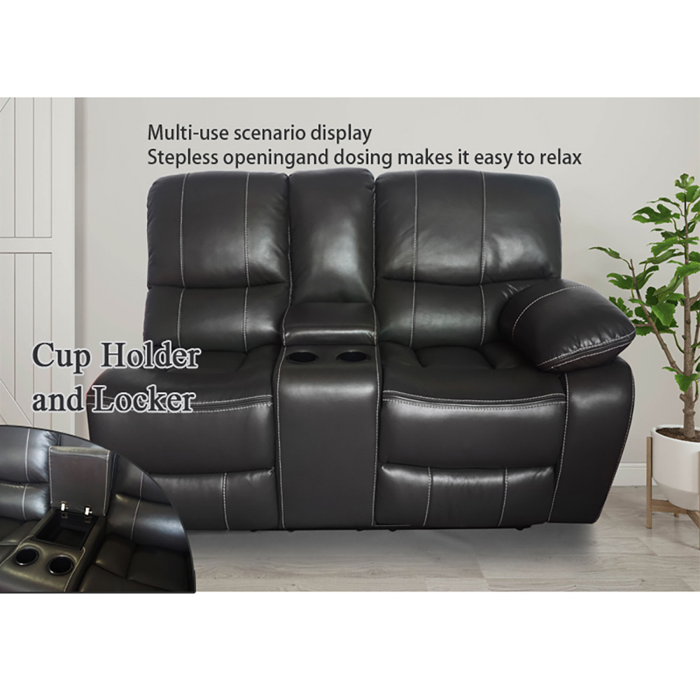 Modern Living Room Corner Reclining Sectional Sofa