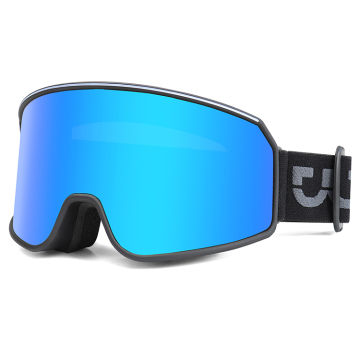 In-Stock Blue Lens Snowboard Glasses: Gafas De Sol De Esqui, Sonnenbrille, Ski Sunglasses, Snowboarding Ski Goggles