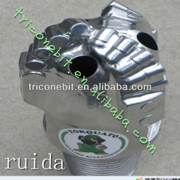 drag bit with 3 wings /pdc drag bit/steped drill bit