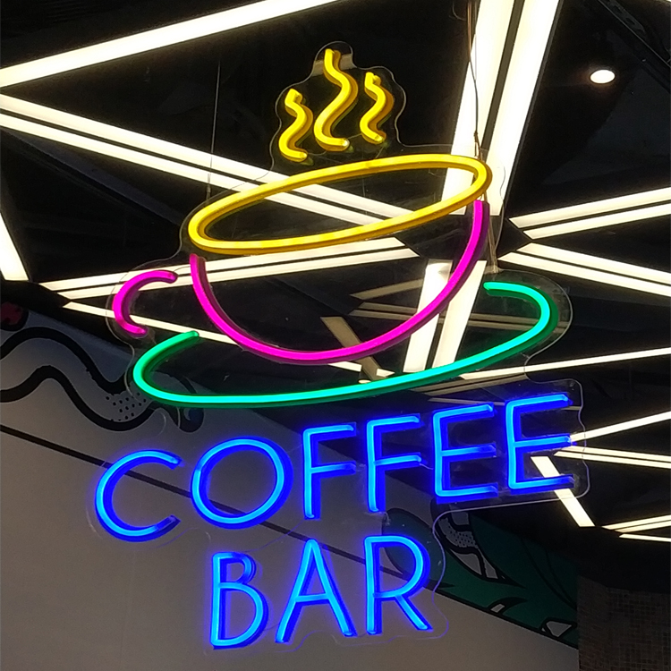 Drop Shipping Advertising Sign Neon Logo Sign Led Neon Flex Neon Custom Sign